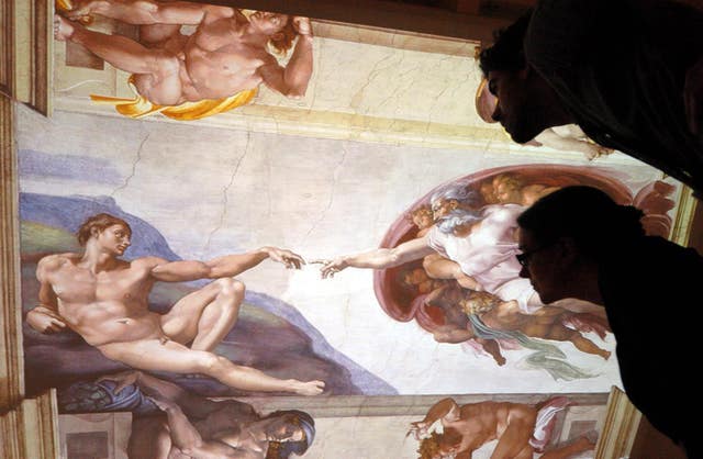 An image of The Creation Of Adam