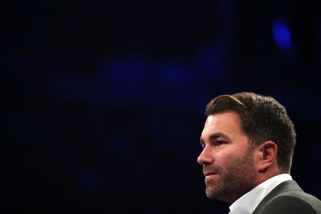 Promoter Eddie Hearn hopes to make Joshua-Wilder