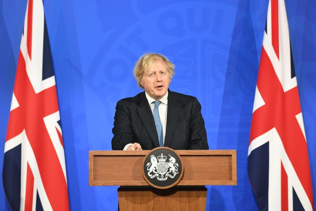 Prime Minister Boris Johnson