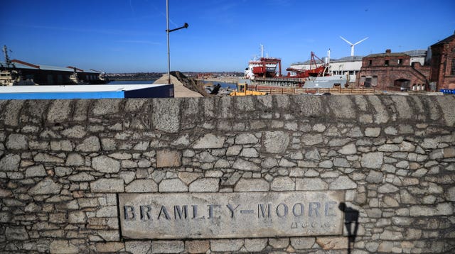 Proposed Site of Everton’s New Stadium – Bramley Moore Dock