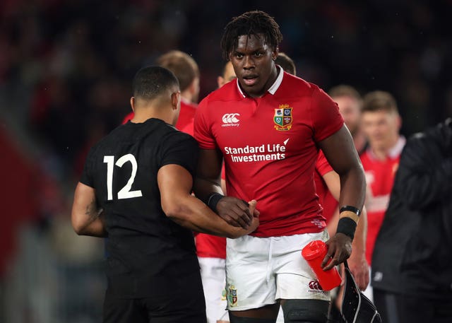 Itoje impressed on the 2017 Lions tour of New Zealand