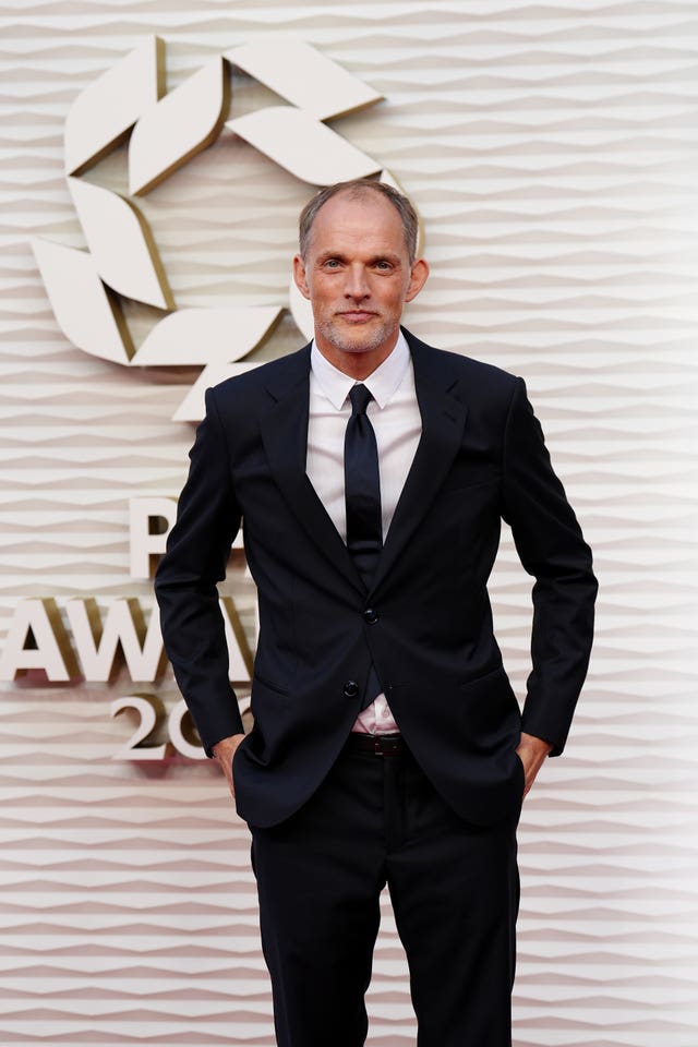 Current England boss Thomas Tuchel at the PFA Awards