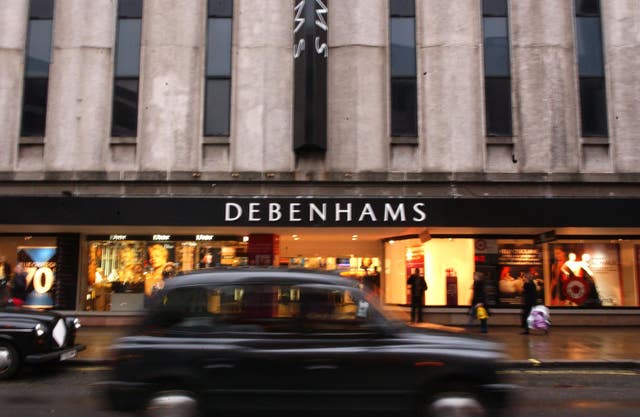 Debenhams Oxford Street 