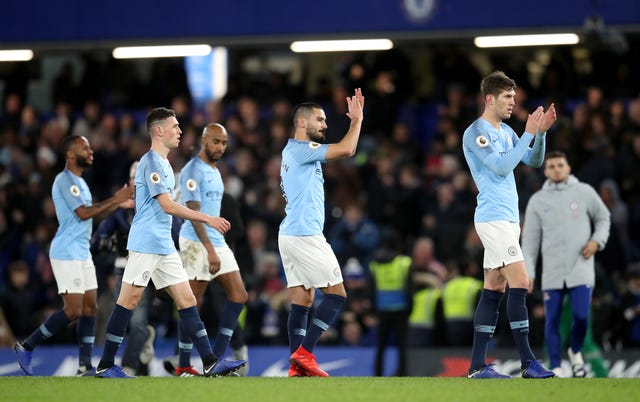 Manchester City were left to reflect on a first league defeat of the season (Adam Davy/PA).