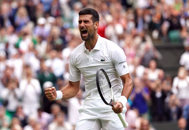 Novak Djokovic's remarkable run at Wimbledon continues