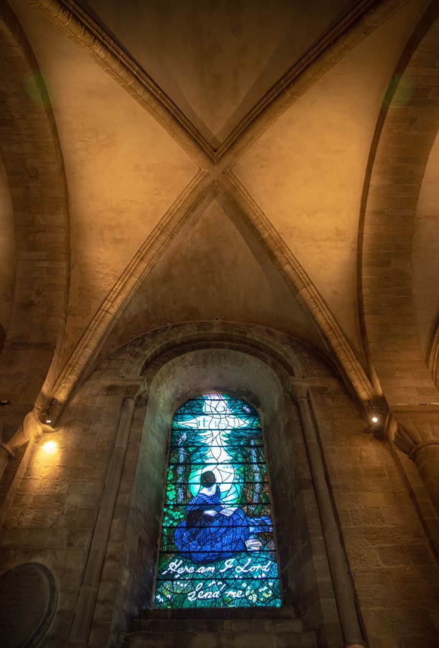 The Calling Window', Romsey Abbey, Hampshire – Florence