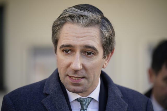 Irish deputy premier Simon Harris