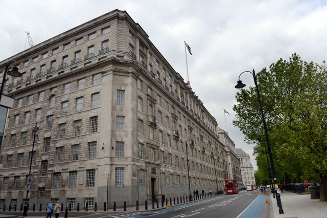 The HQ of MI5 in London (Anthony Devlin/PA)