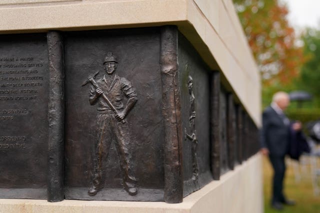 National Miners’ Memorial unveiling