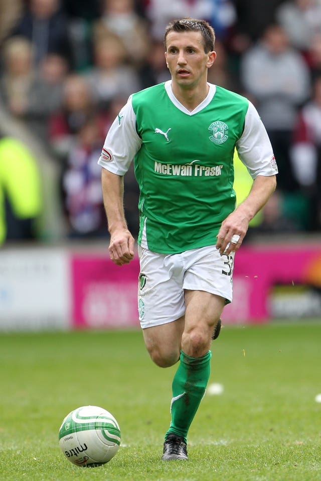 He spent time at Hibs