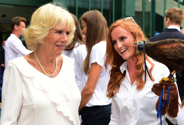 Duchess of Cornwall visit to Wimbledon