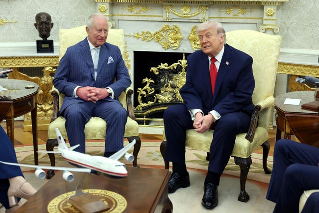 King and President Trump