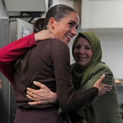 Meghan reunited with Grenfell ‘ladies’ on first engagement since return to UK