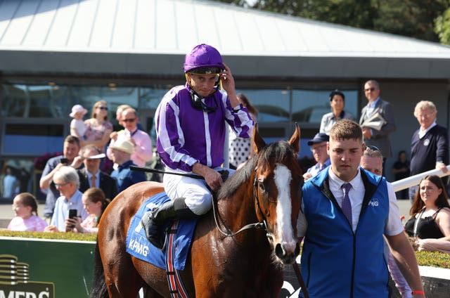 Diego Velazquez and Ryan Moore at Leopardstown