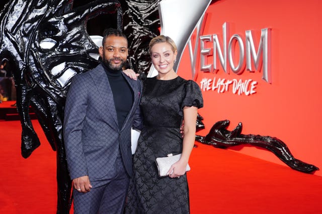 JB Gill and Amy Dowden at the Venom: The Last Dance UK premiere