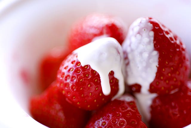 Strawberries and cream 