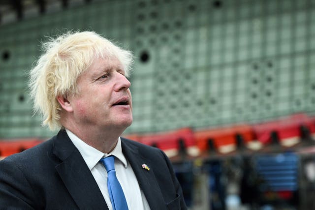 Boris Johnson visit to Airbus UK East Factory