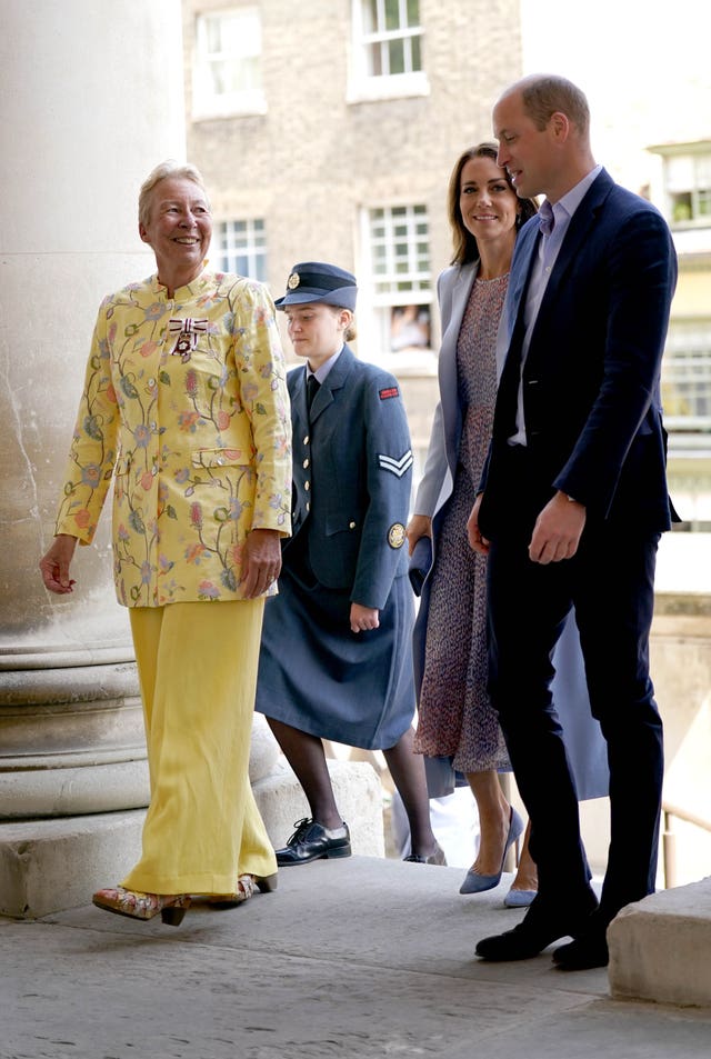 The Duke and Duchess of Cambridge arrive for a visit to the Fitzwilliam Museum, Cambridge
