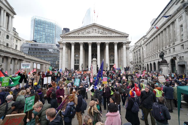 Protests in Glasgow