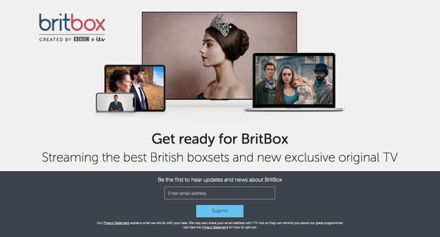 BritBox streaming service