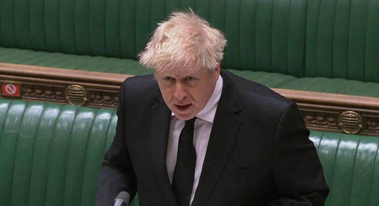 Le Premier ministre britannique Boris Johnson a donné son soutien à une candidature à la Coupe du monde 2030