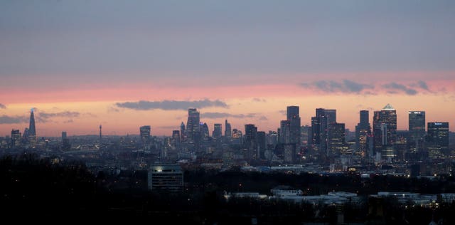 The London skyline