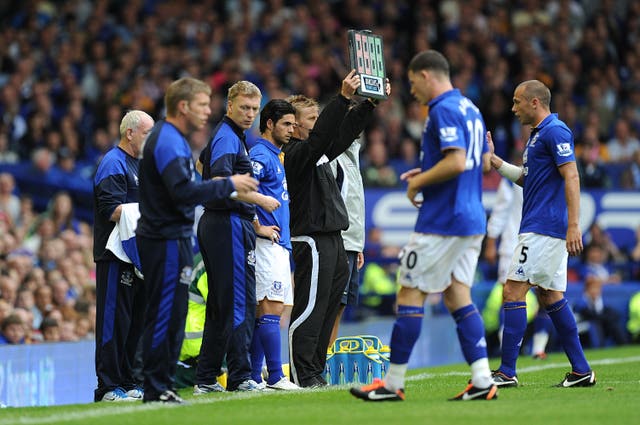 Arteta and Moyes spent six years working together at Everton.