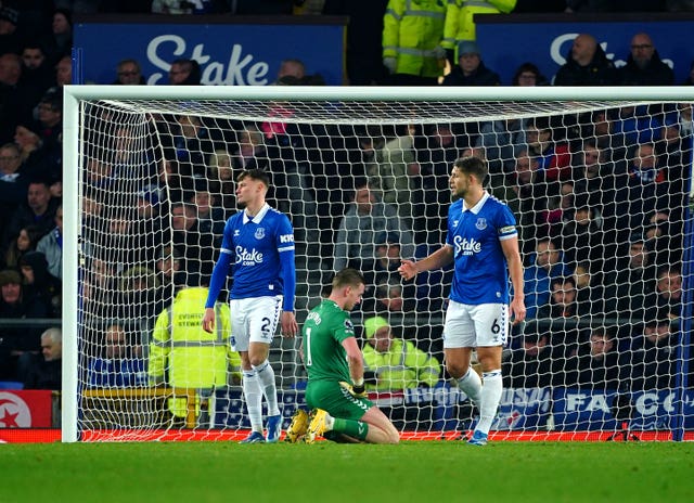 Everton were left dejected as Anthony Martial's goal wrapped up victory