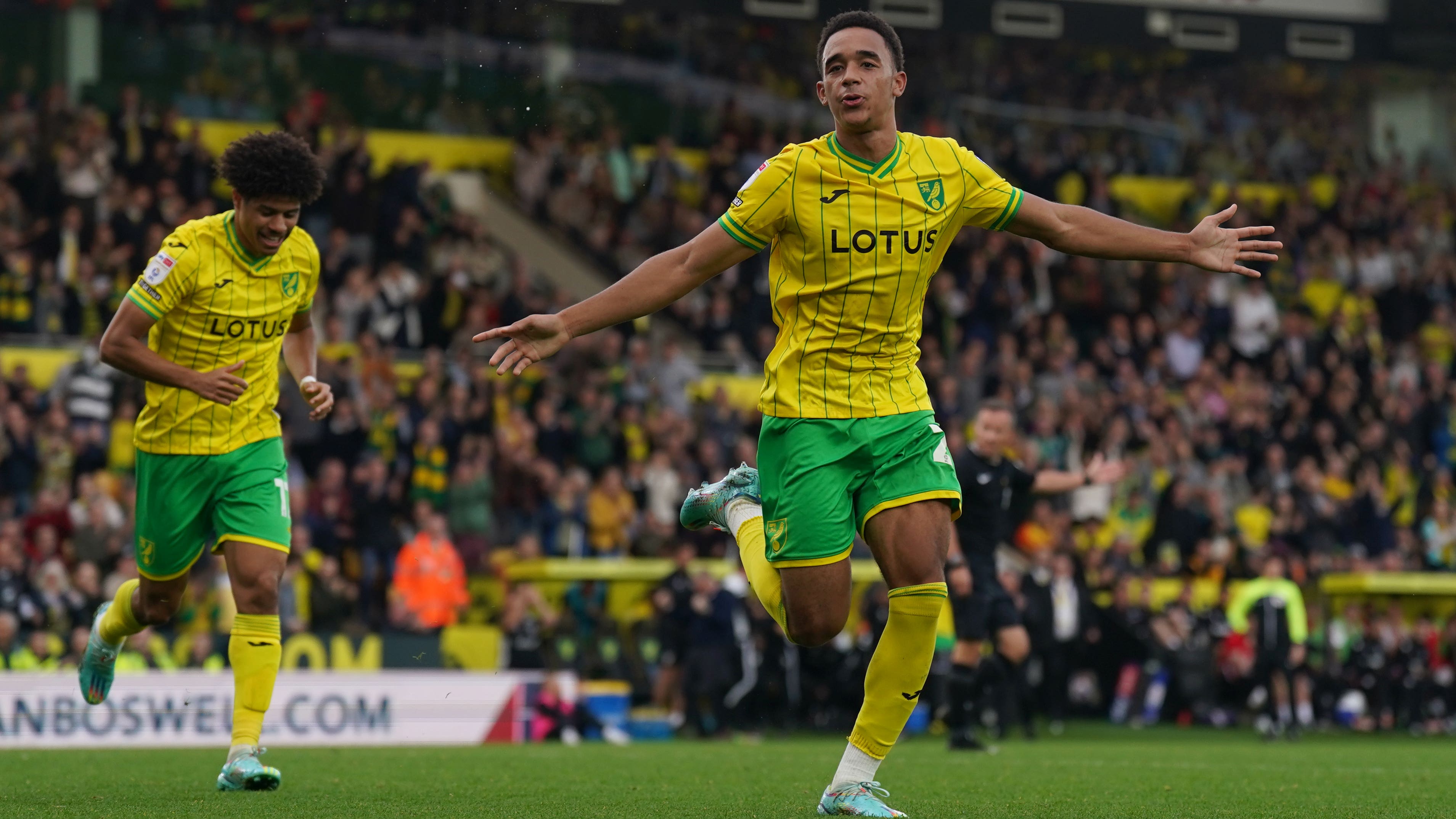 Aaron Ramsey scored Norwich’s winner (Joe Giddens/PA)