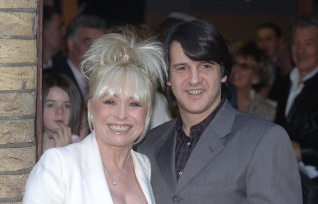 EastEnders actress Dame Barbara Windsor and husband Scott Mitchell 