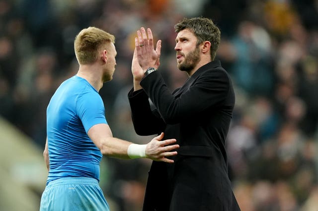 Michael Carrick tasted defeat for the first time as Manchester United head coach on Wednesday