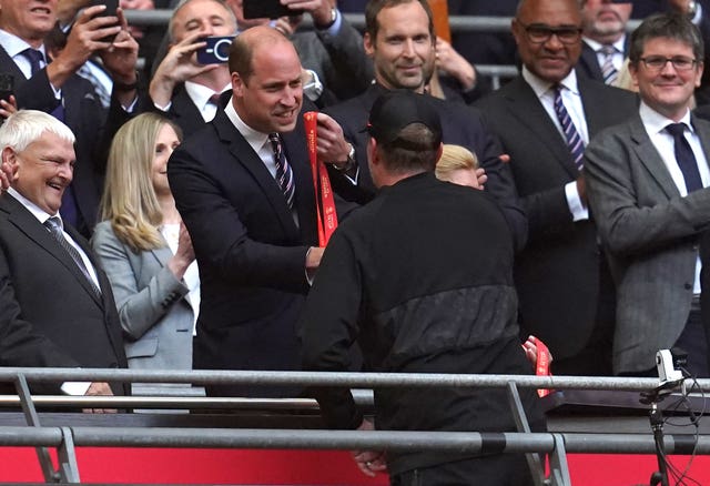 Liverpool boss Klopp, who was greeted by the Duke of Cambridge after match, has not condemned the booing