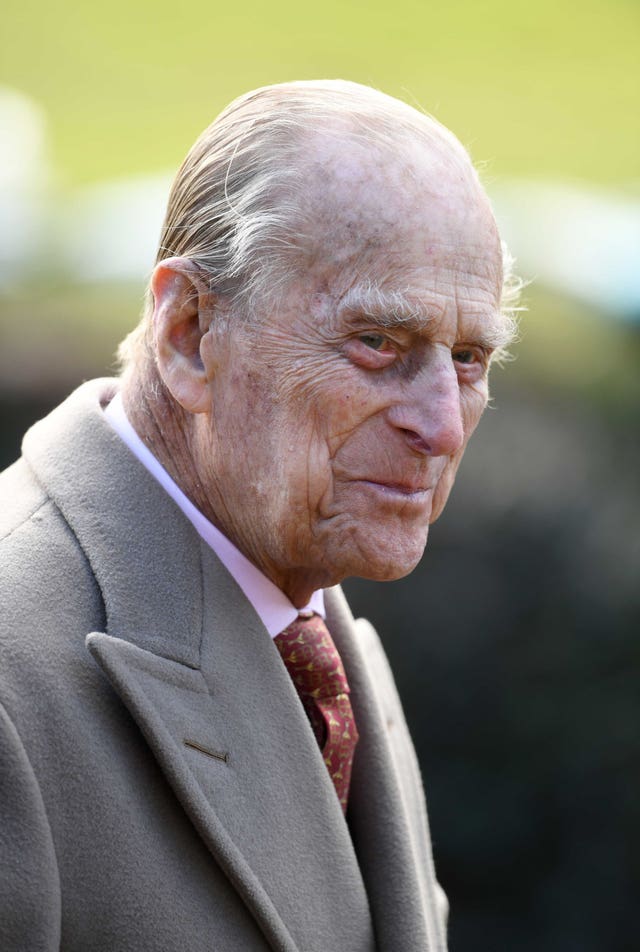 The Duke of Edinburgh (Joe Giddens/PA)