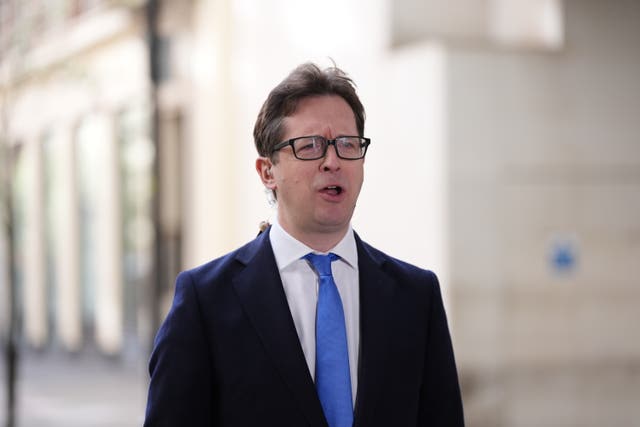 Shadow Cabinet Office minister Alex Burghart 