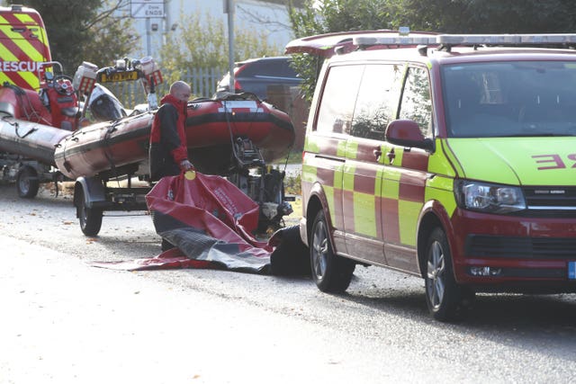 Emergency services at Kirk Sandall