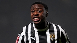 Aaron Nemane equalised on the stroke of half-time for Notts County