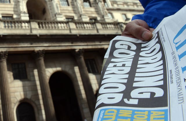 City AM is handed out at Bank Station