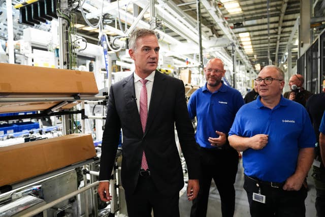 Business Secretary Peter Kyle