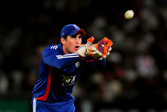 Craig Kieswetter in action for England