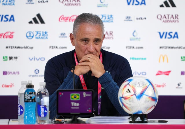Tite launched an impassioned defence of Brazil's goal celebrations 