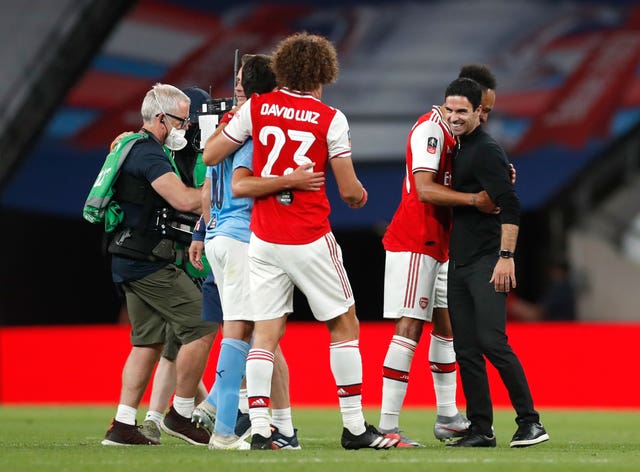 Arteta guided Arsenal to FA Cup semi-final victory over Manchester City.