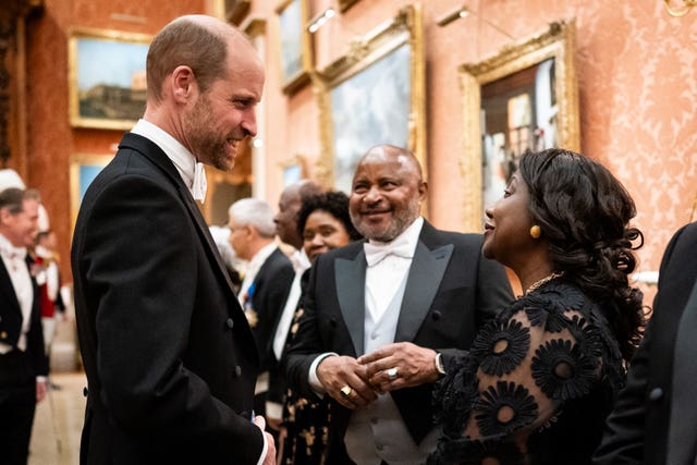 Diplomatic Corps reception at Buckingham Palace