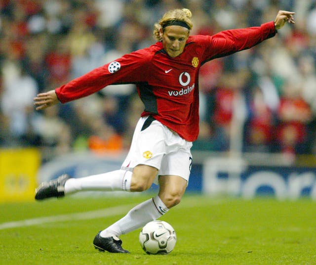 Forlan's United career saw him score 17 goals in 98 appearances for the club (Phil Noble/PA).