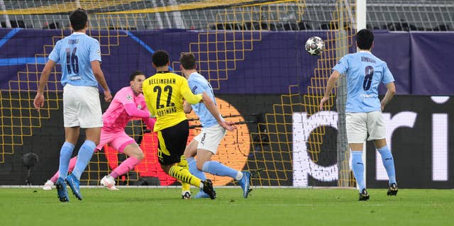 Jude Bellingham fired Dortmund ahead