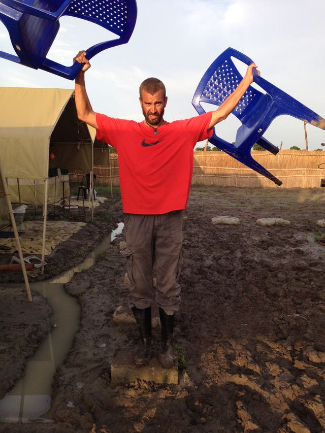 David Haines pictured in South Sudan in 2012