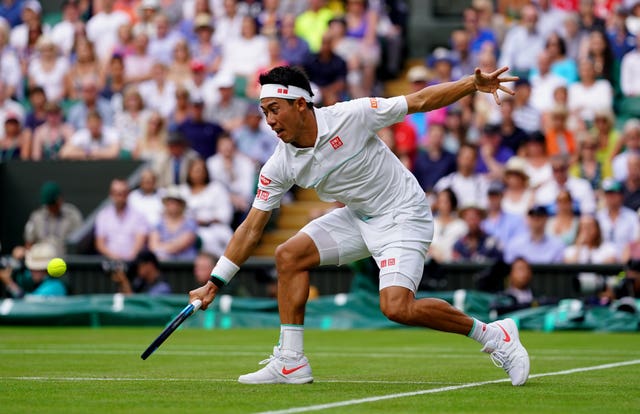 Kei Nishikori reached the 2014 US Open final (Adam Davy/PA)