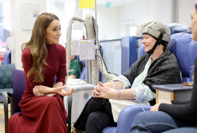 Princess of Wales visit to Royal Marsden Hospital