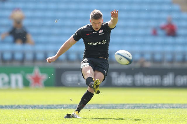 Owen Farrell kicked 22 points in Saracens' victory (