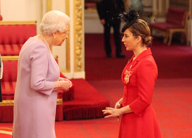 Hayley Turner was awarded an OBE from the Queen last year for services to horseracing