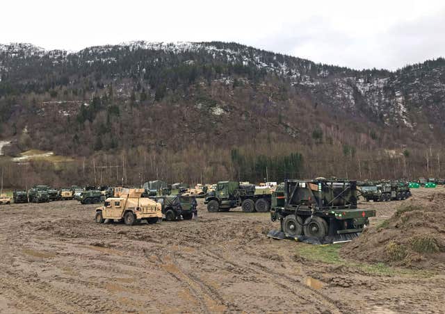 Nato Exercise Trident Juncture in Norway